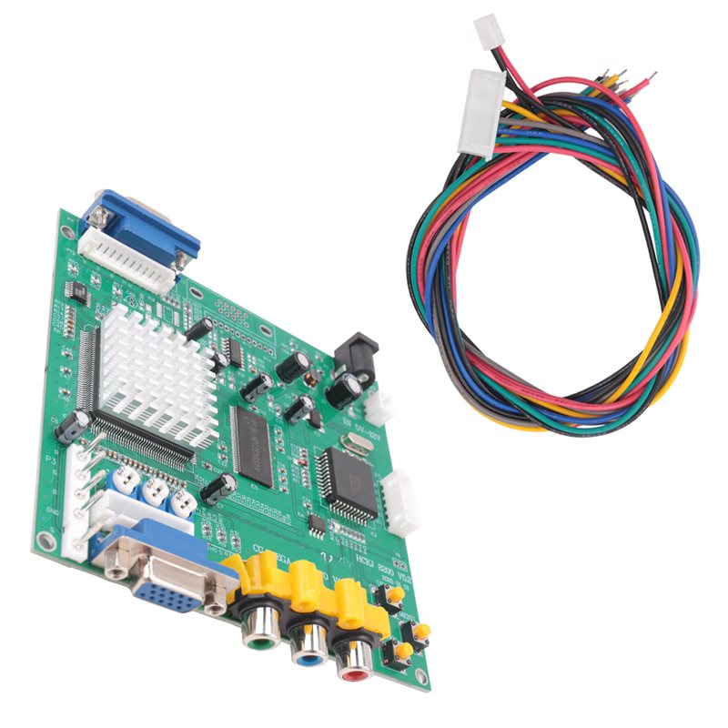 Usb Game Board Jamma - GBS8200 CGA/EGA/YUV/RGB To VGA Output Arcade