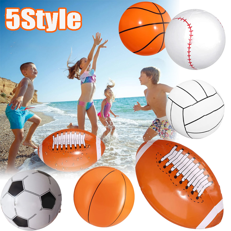 Basketball Arcade Game - Inflatable Beach Ball Football Baseball Rugby