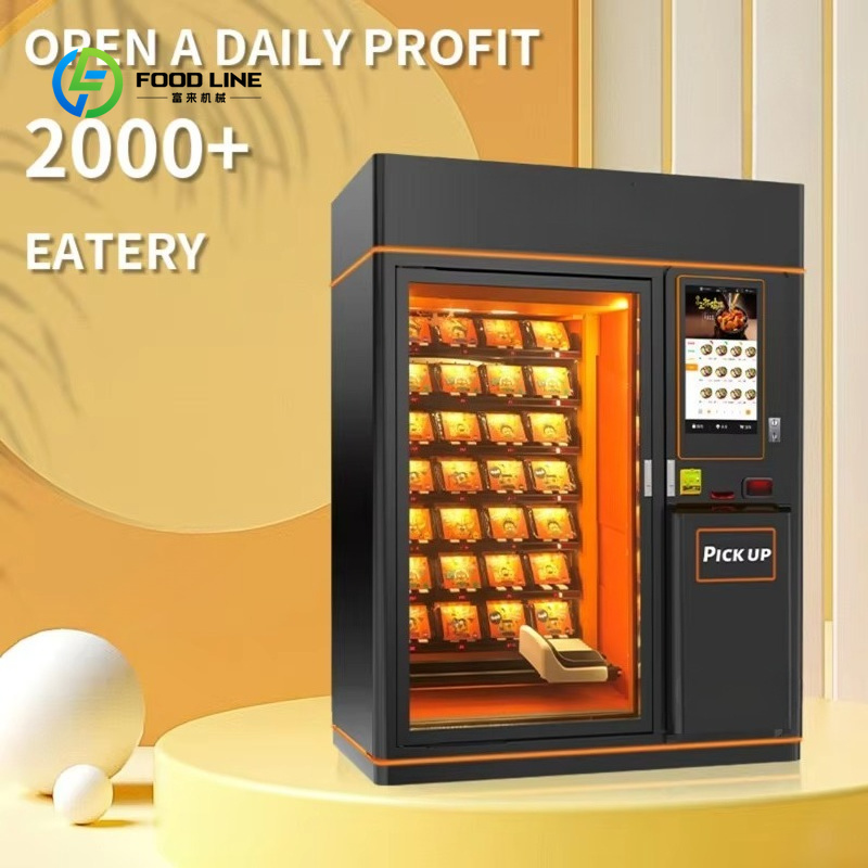 Popcorn Vending Machine - Customized Hot Food Vending Machine Fast