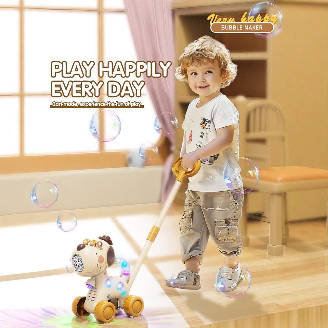 Bubble Gum Machine - Dog Bubble Walker Toys Outdoor Automatic