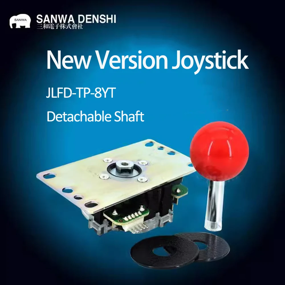 Arcade Vibes - Original Japan SANWA joystick, JLFD-TP-8YT, Detachable