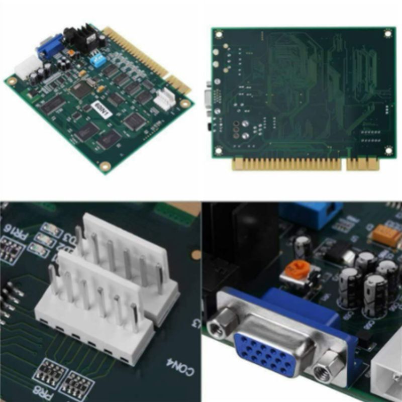 X64A-4X 60 In 1 Multicade PCB  - огляд і ціна Usb Game Board Jamma
