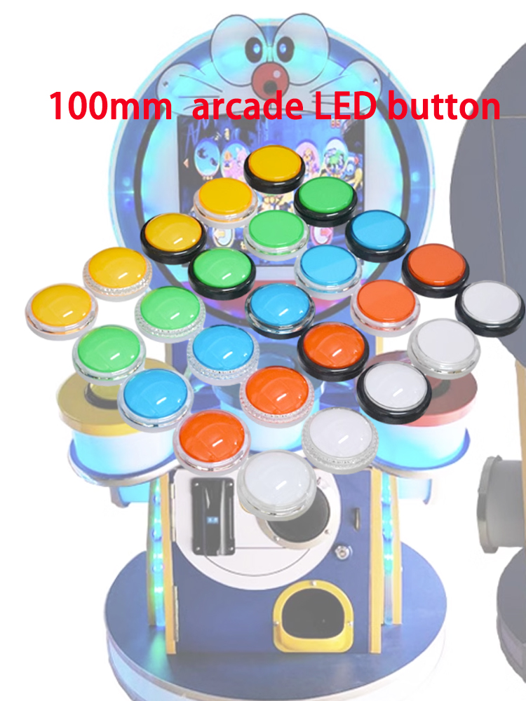 12V Arcade LED Button 100mm Pl - огляд і ціна Arcade Vibes