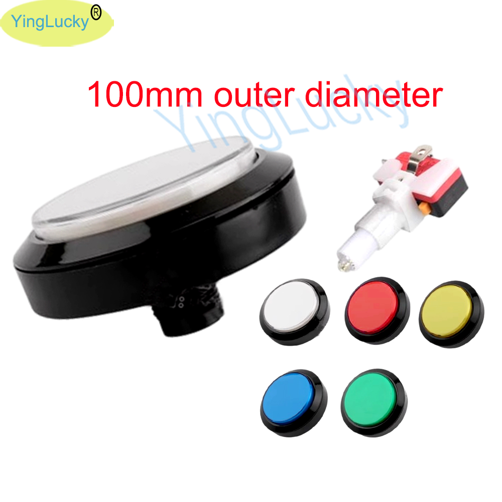 12V Arcade LED Button 100mm Pl - огляд і ціна Arcade Vibes