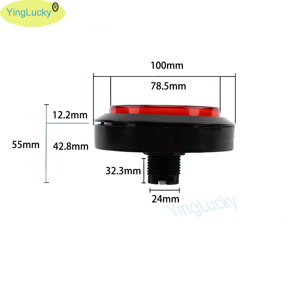 12V Arcade LED Button 100mm Pl - огляд і ціна Arcade Vibes