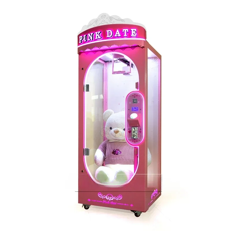 A- Pink Date Scissors Cut Priz - огляд і ціна Arcade Prize Vending Machine