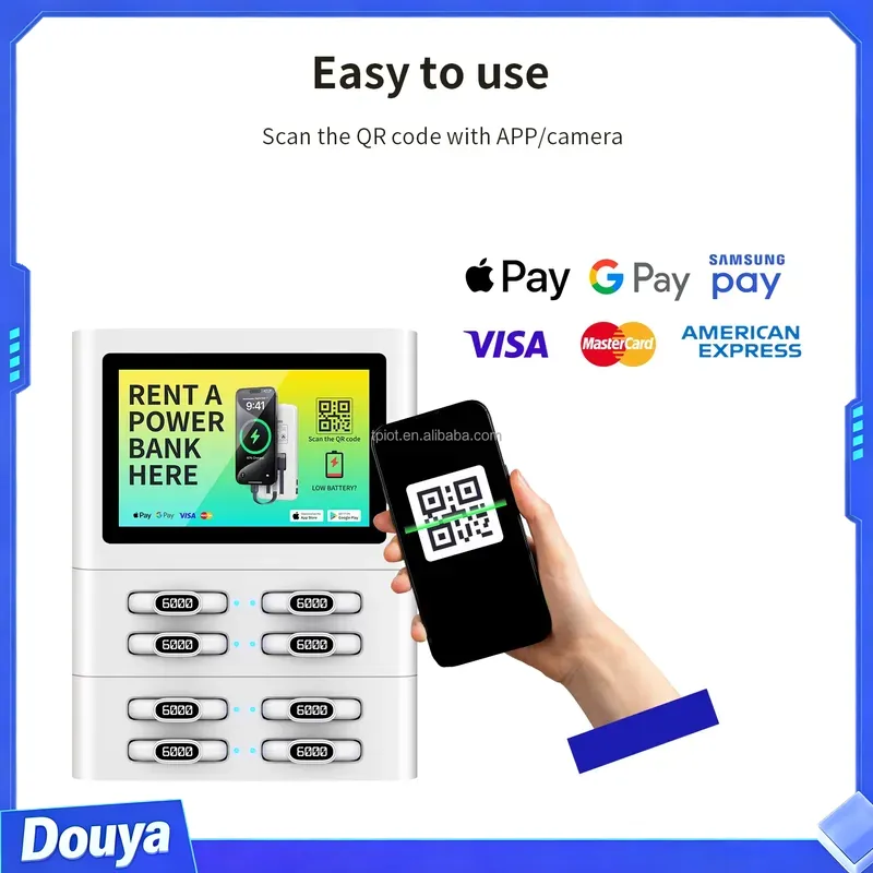 QR 8slots Scan Code Mobile Pow - огляд і ціна Vending Machine Qr Code