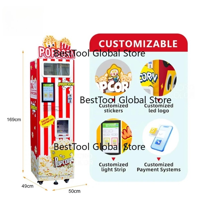 Hot-Selling  Popular Popcorn M - огляд і ціна Popcorn Vending Machine