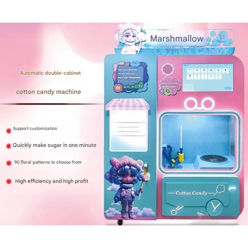 FOB Automatic Cotton Candy Ven - огляд і ціна Candy Vending Machine