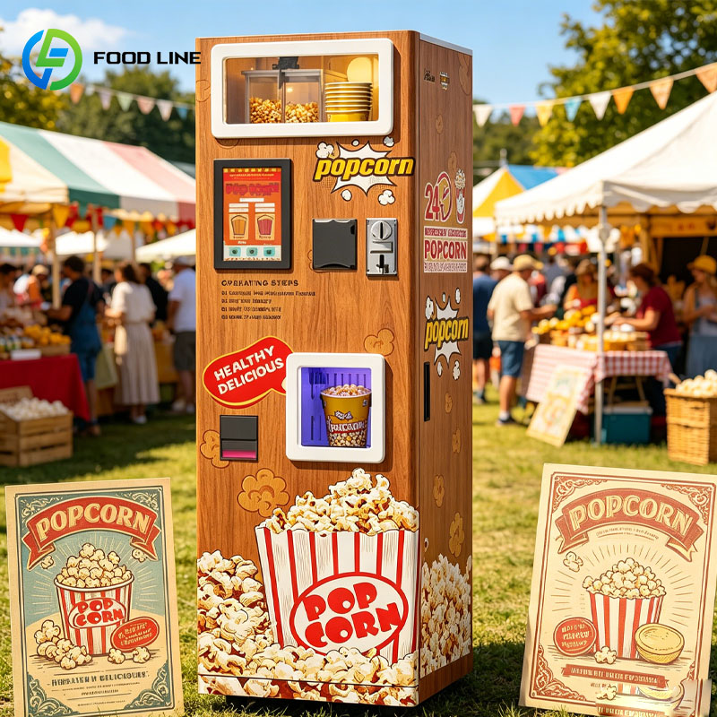 Popcorn Vending Machine Commer - огляд і ціна Popcorn Vending Machine