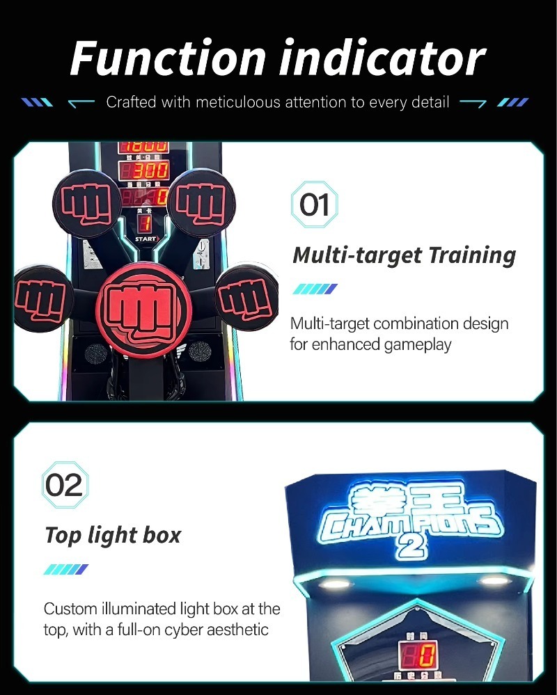 Commercial Punching Machine Bi - огляд і ціна Boxing Machine Arcade