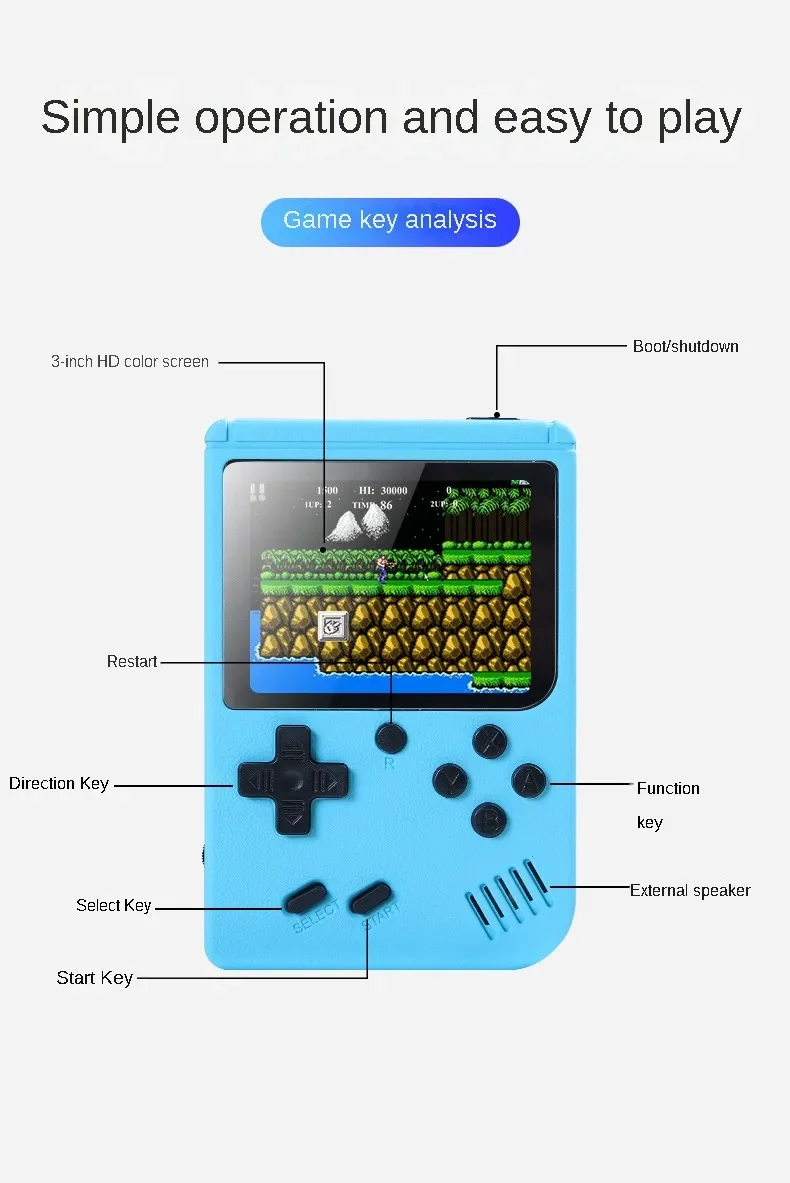 Built-in 500+ Classic Games 8- - огляд і ціна Arcade Vibes