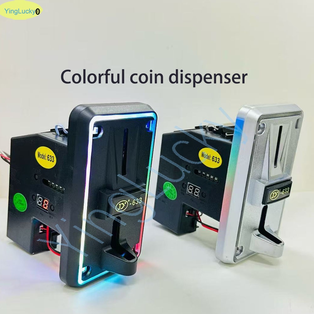 Colorful LED Multi Coin Accept - огляд і ціна Arcade And Vending