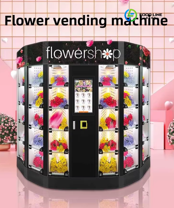 Black Flower Vending Machine U - огляд і ціна Vending Machine Qr Code