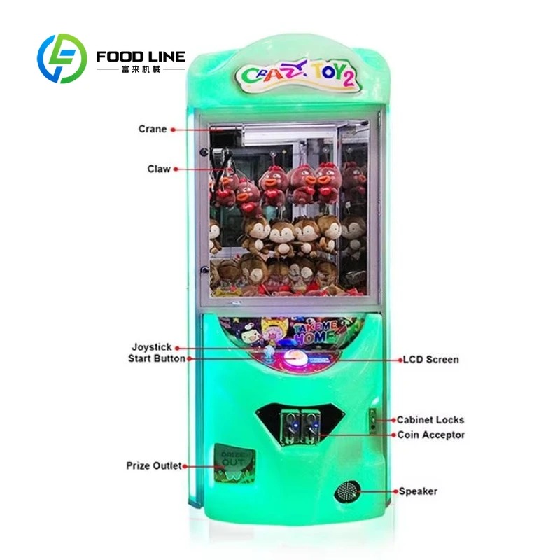 Customized Coin Operated Arcad - огляд і ціна Arcade Prize Vending Machine