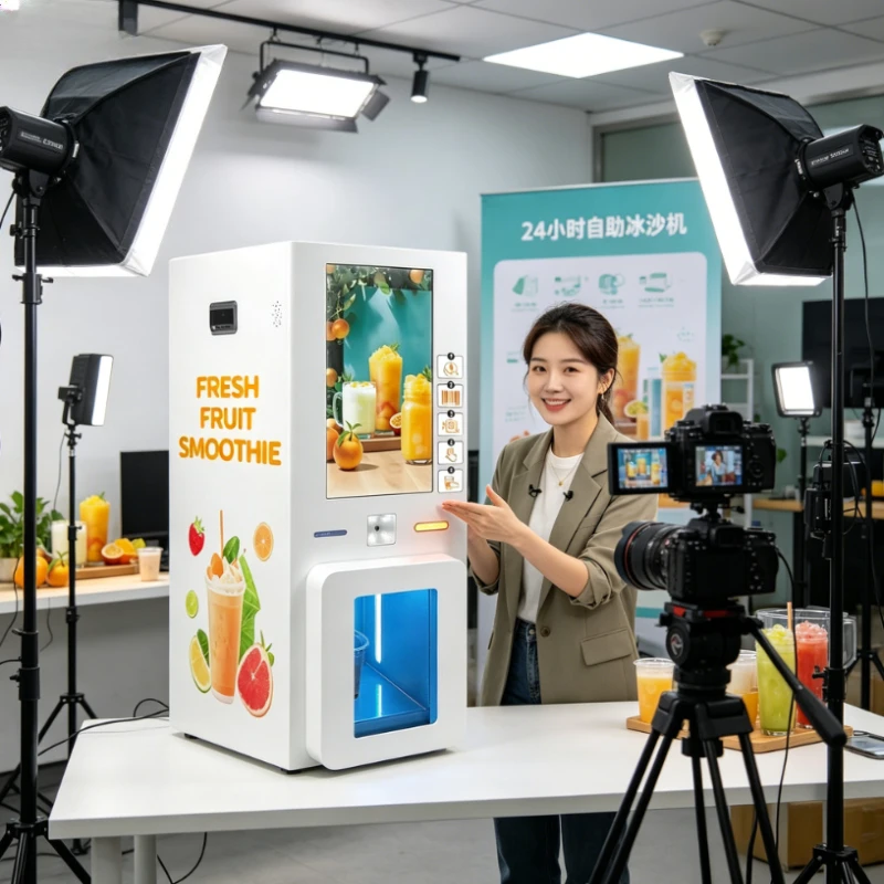 Customized 24H Automatic Smoot - огляд і ціна Vending Machine Qr Code