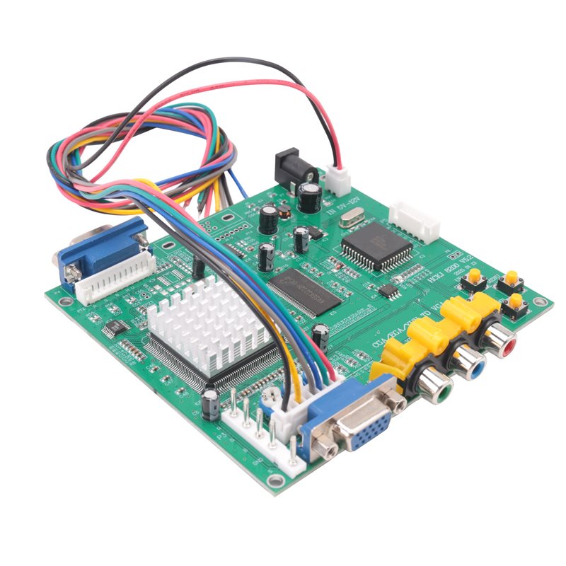 GBS8200 CGA/EGA/YUV/RGB To VGA - огляд і ціна Usb Game Board Jamma