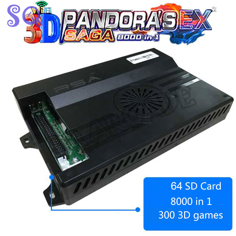 Arcade Pandora Saga Box EX2 80 - огляд і ціна Arcade Game Cabinet