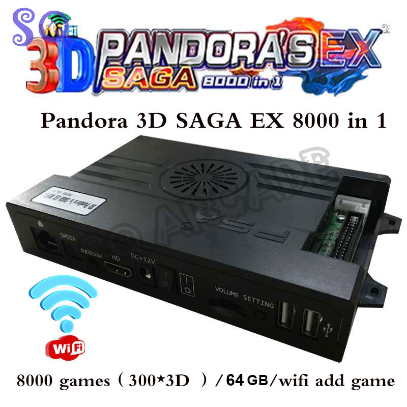 Arcade Pandora Saga Box EX2 80 - огляд і ціна Arcade Game Cabinet
