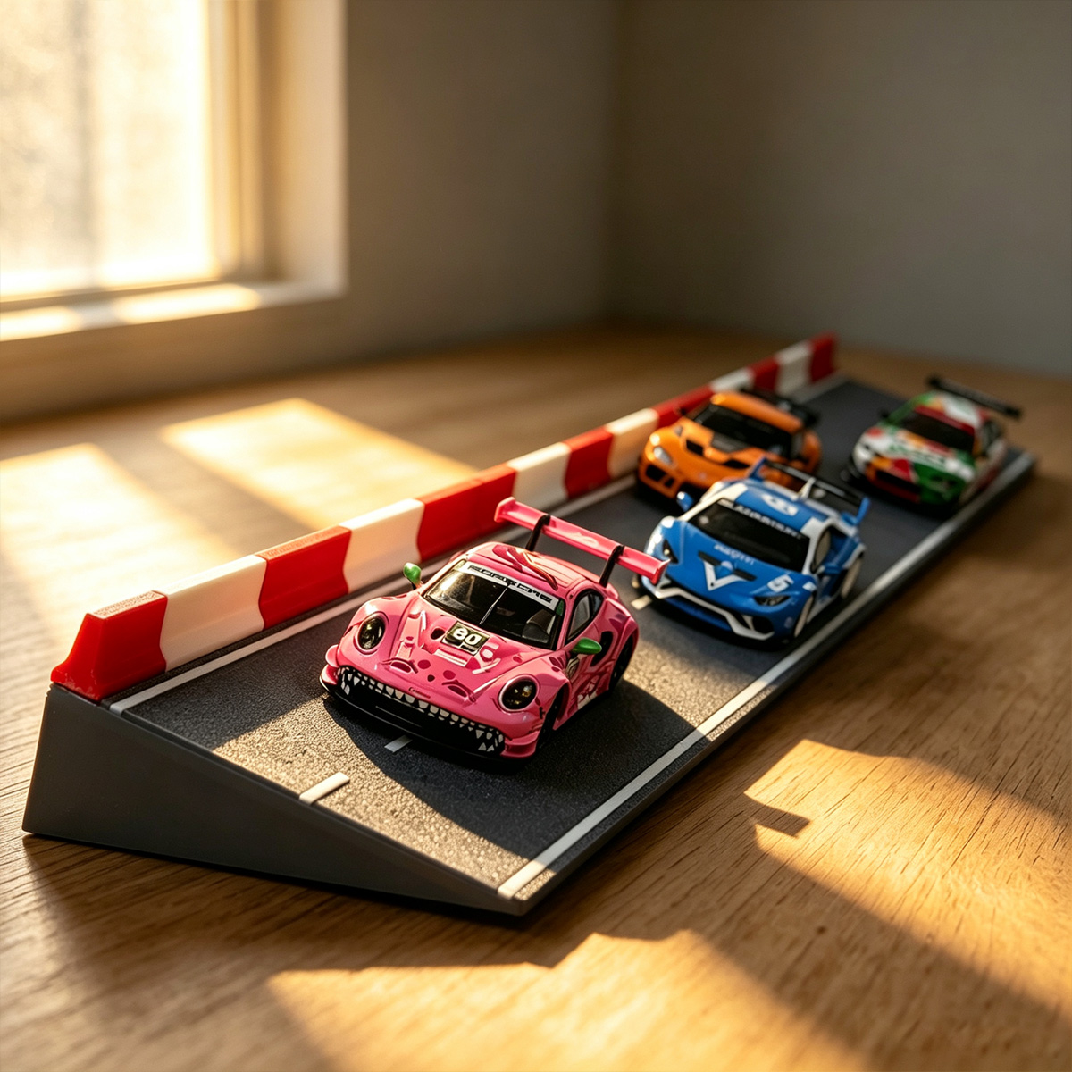 Small Scale Car Model Scene 1  - огляд і ціна Racing Arcade Cabinet