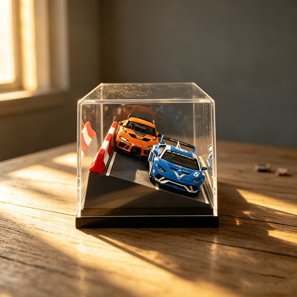 Small Scale Car Model Scene 1  - огляд і ціна Racing Arcade Cabinet