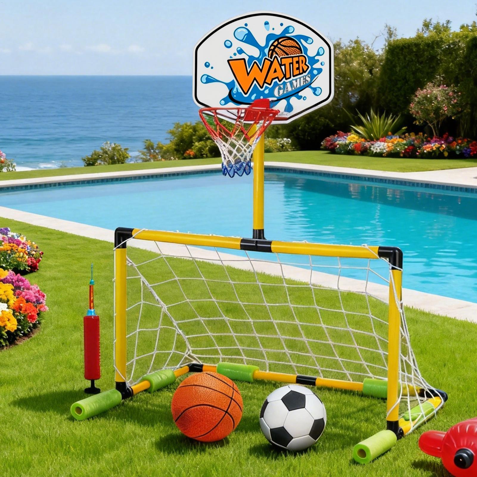 Pool Basketball Hoop 2-in-1 So - огляд і ціна Basketball Arcade Game