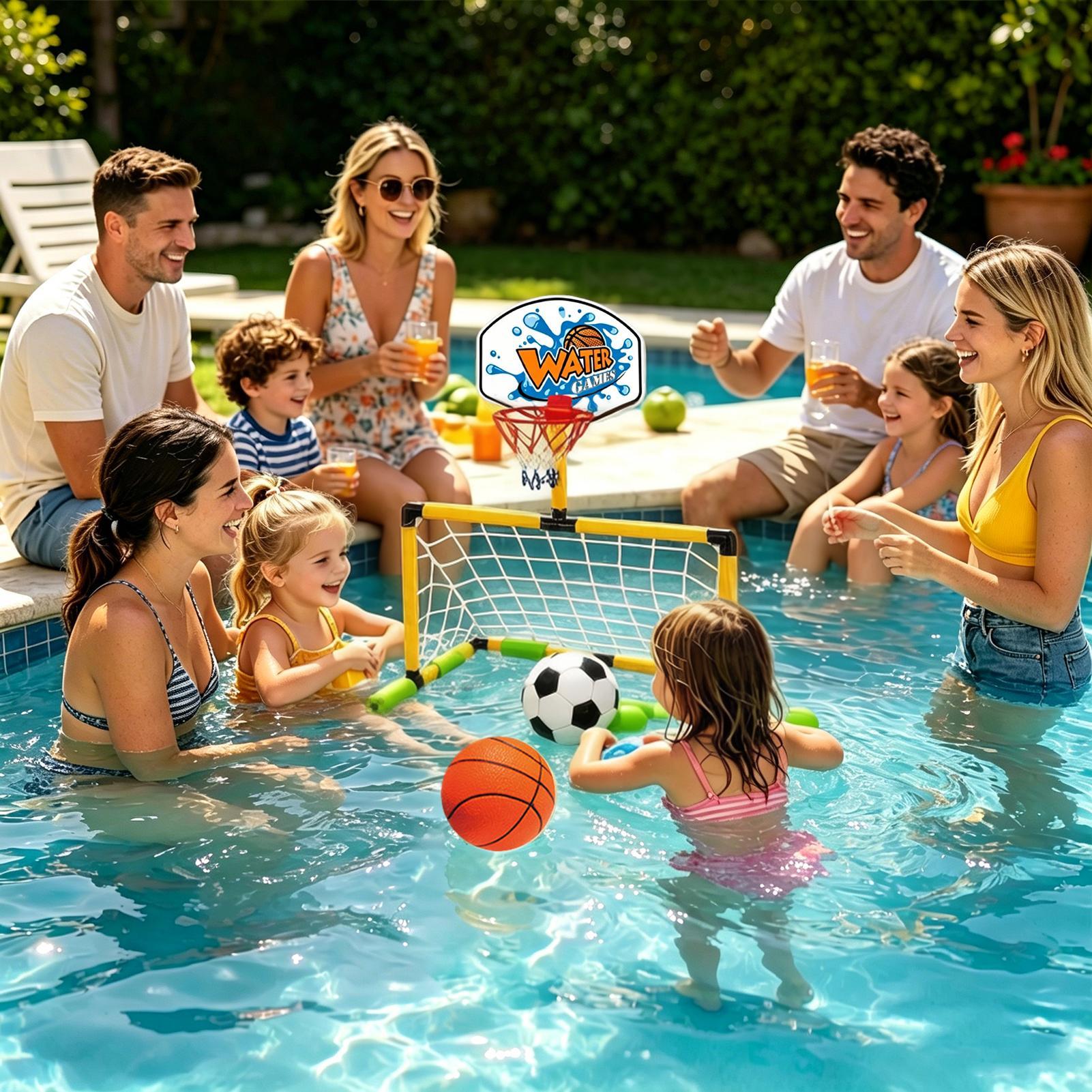 Pool Basketball Hoop 2-in-1 So - огляд і ціна Basketball Arcade Game