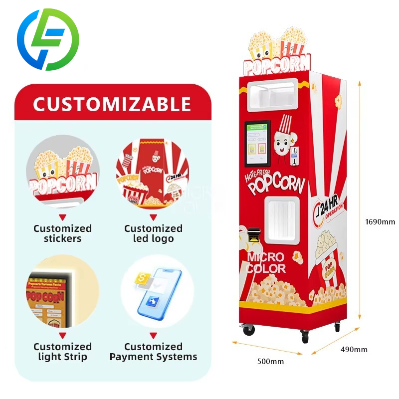 Customized Commercial Business - огляд і ціна Popcorn Vending Machine