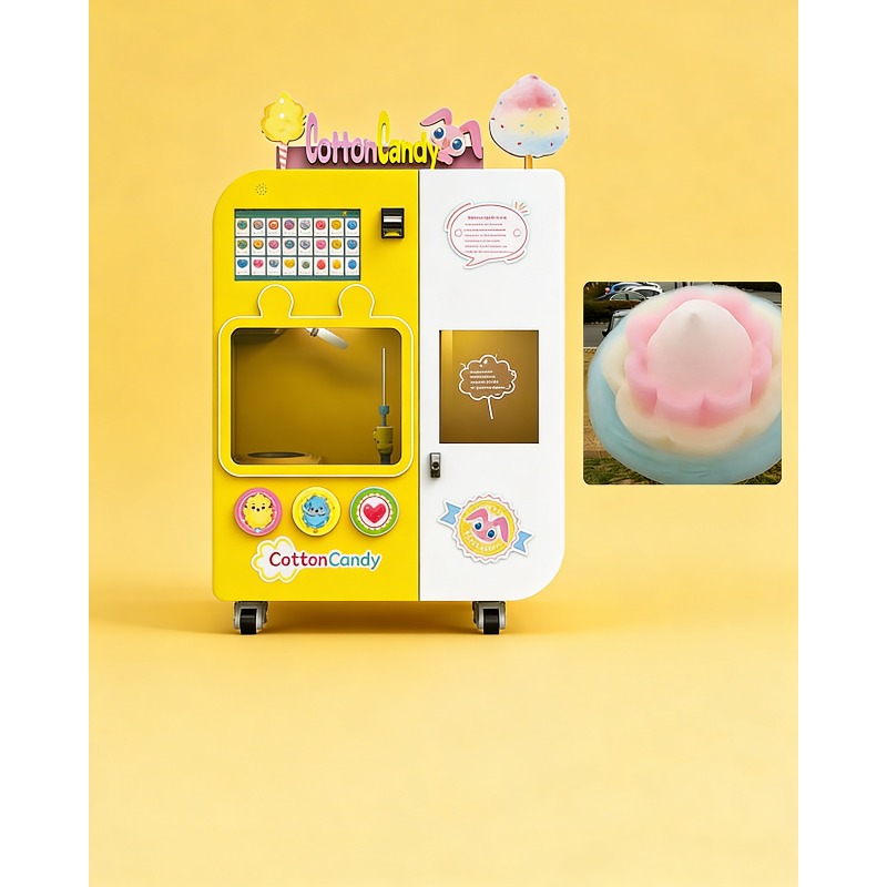 Fully Automatic Cotton Candy V - огляд і ціна Candy Vending Machine
