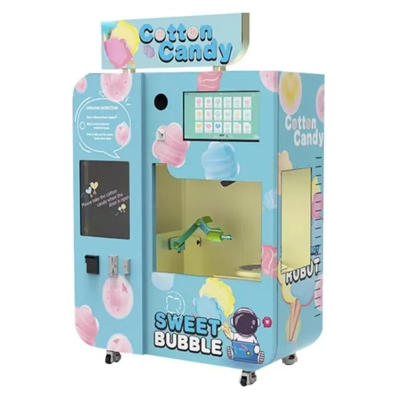 Fully Automatic Cotton Candy V - огляд і ціна Candy Vending Machine