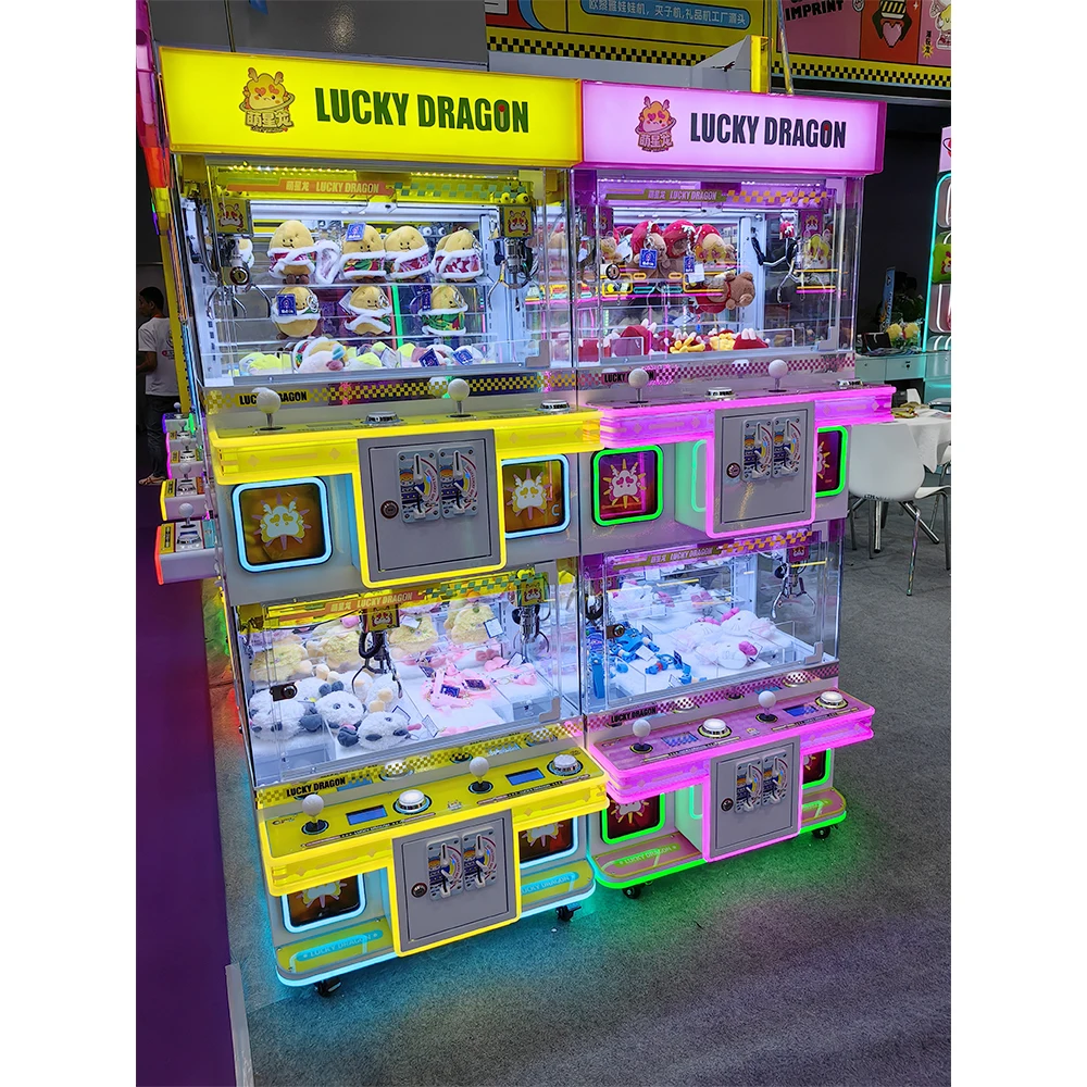 #New Colorful Claw Machine Luc - огляд і ціна Arcade Prize Vending Machine
