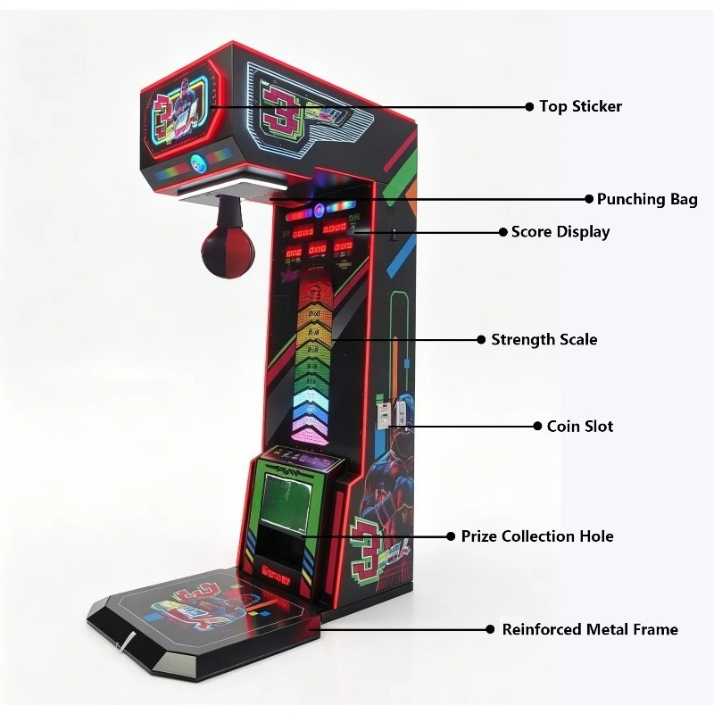 Boxing Simulator Machine Elect - огляд і ціна Boxing Machine Arcade
