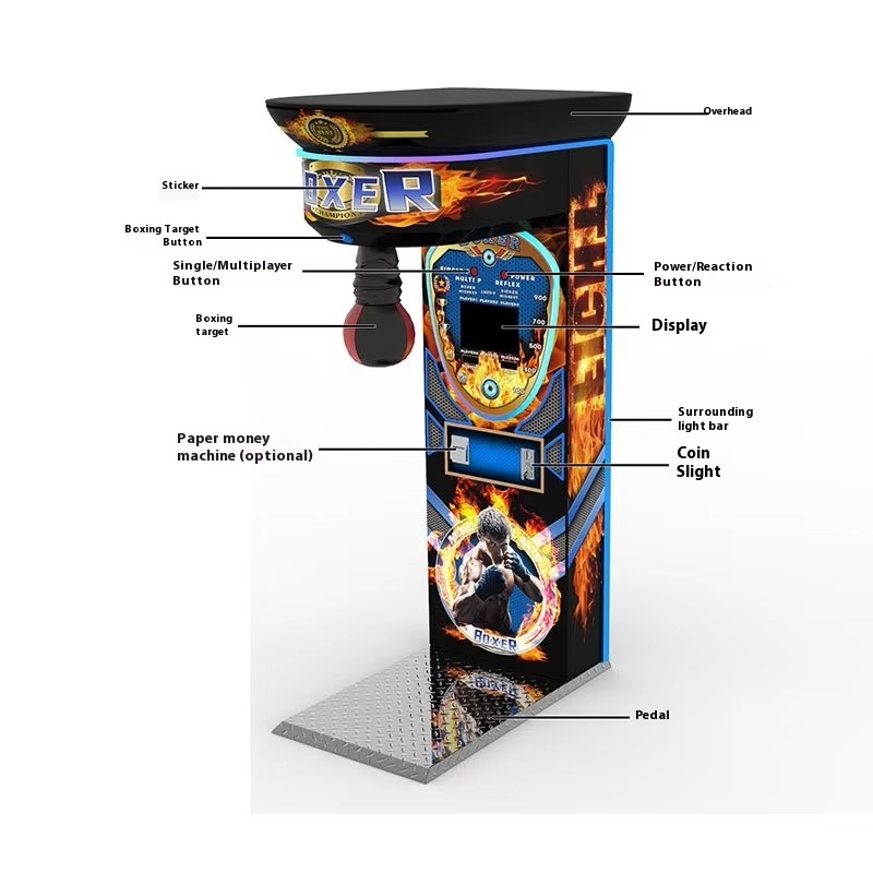 Black King Boxing Arcade Machi - огляд і ціна Boxing Machine Arcade