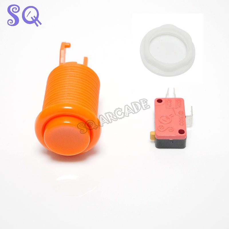 1pcs Happ arcade buttons 28mm  - огляд і ціна Arcade Game Cabinet
