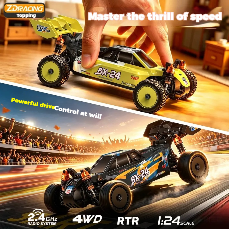 Zd Racing 1/24 Bx 24 4wd Brush - огляд і ціна Racing Arcade Cabinet