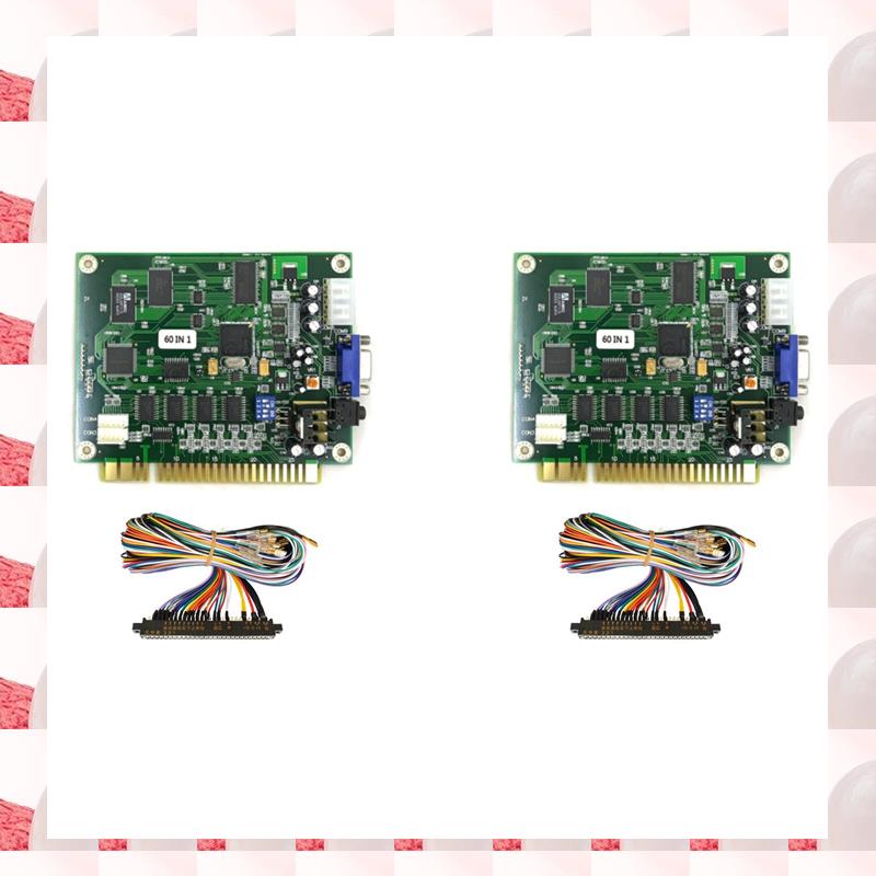 ABGN 2X 60 In 1 Multicade PCB  - огляд і ціна Usb Game Board Jamma