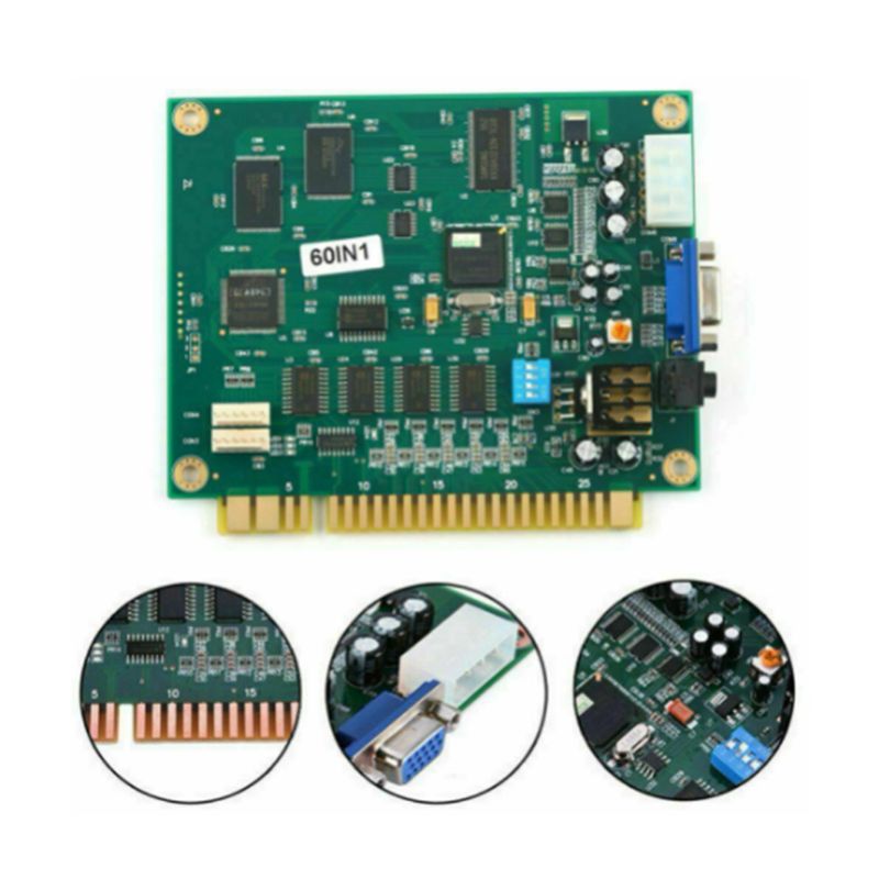 Efficient 4X 60 In 1 Multicade - огляд і ціна Usb Game Board Jamma