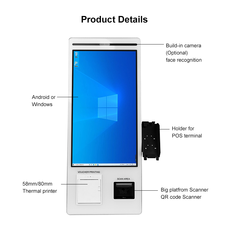 Service Payment Kiosk With QR  - огляд і ціна Vending Machine Qr Code