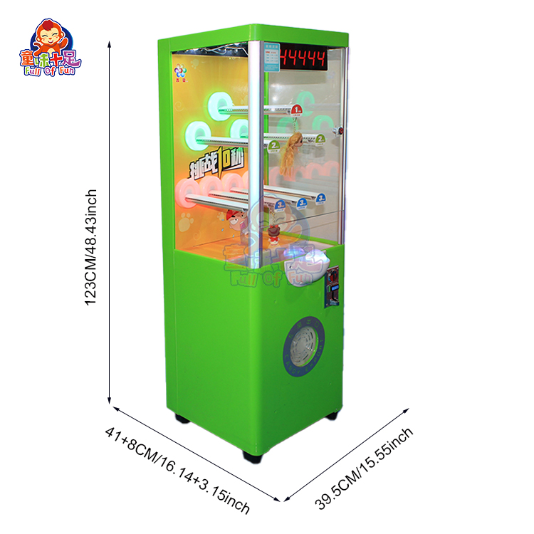Coin Operated Ten Seconds Chal - огляд і ціна Arcade Prize Vending Machine