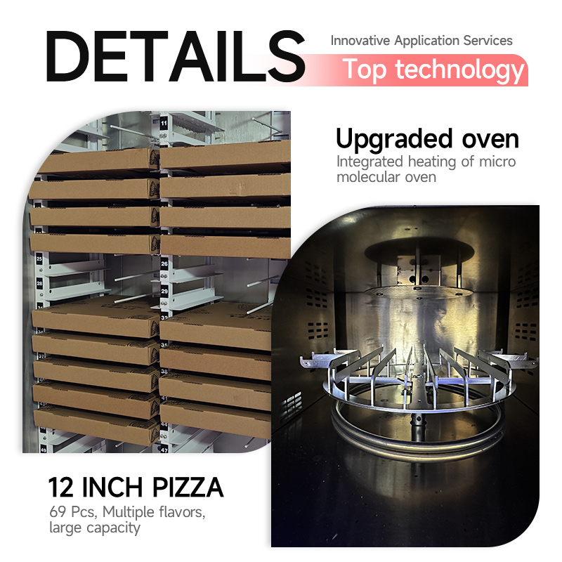 Wholesale Automated Hot Pizza  - огляд і ціна Vending Machine Qr Code