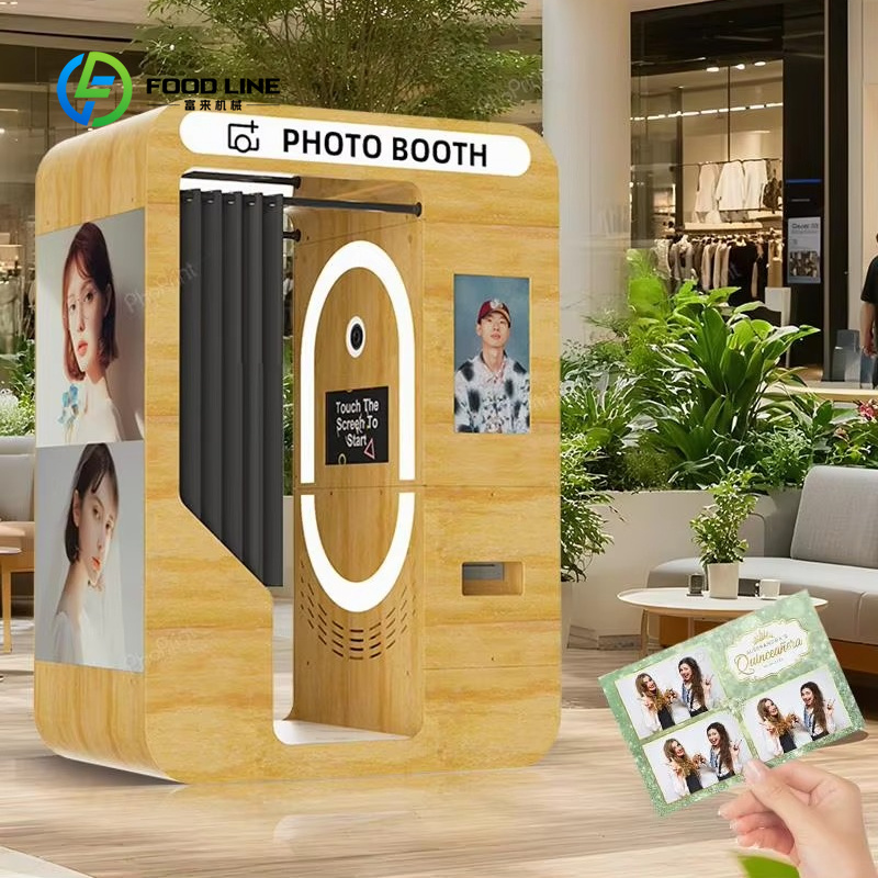 Customized Portable Wooden Bar - огляд і ціна Photo Booth Machine