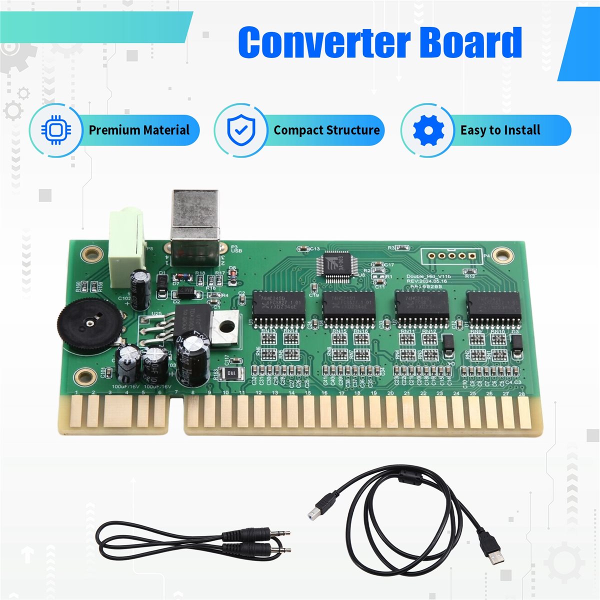 HOT-New MAME Game Controller P - огляд і ціна Usb Game Board Jamma