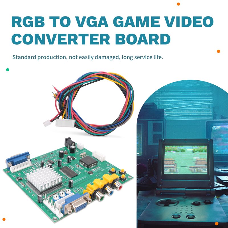 ABKN-GBS8200 CGA/EGA/YUV/RGB T - огляд і ціна Usb Game Board Jamma