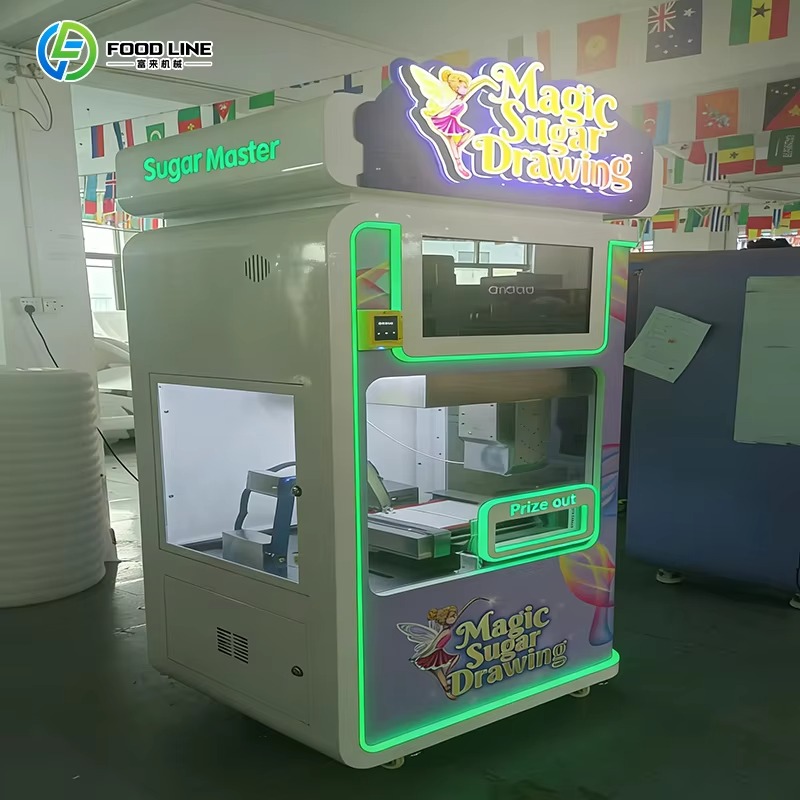Customized Smart AI Sugar Pain - огляд і ціна Popcorn Vending Machine