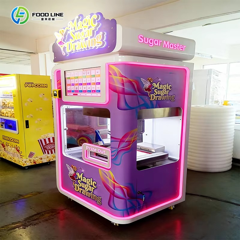 Customized Smart AI Sugar Pain - огляд і ціна Popcorn Vending Machine