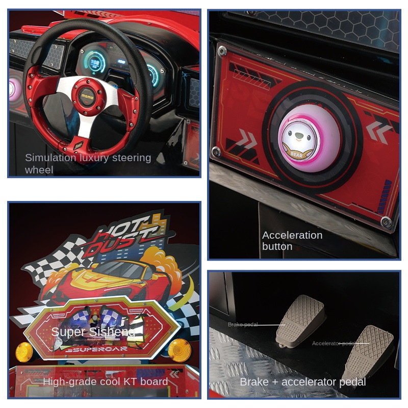 Coin Operated Arcade Game Mach - огляд і ціна Racing Arcade Cabinet